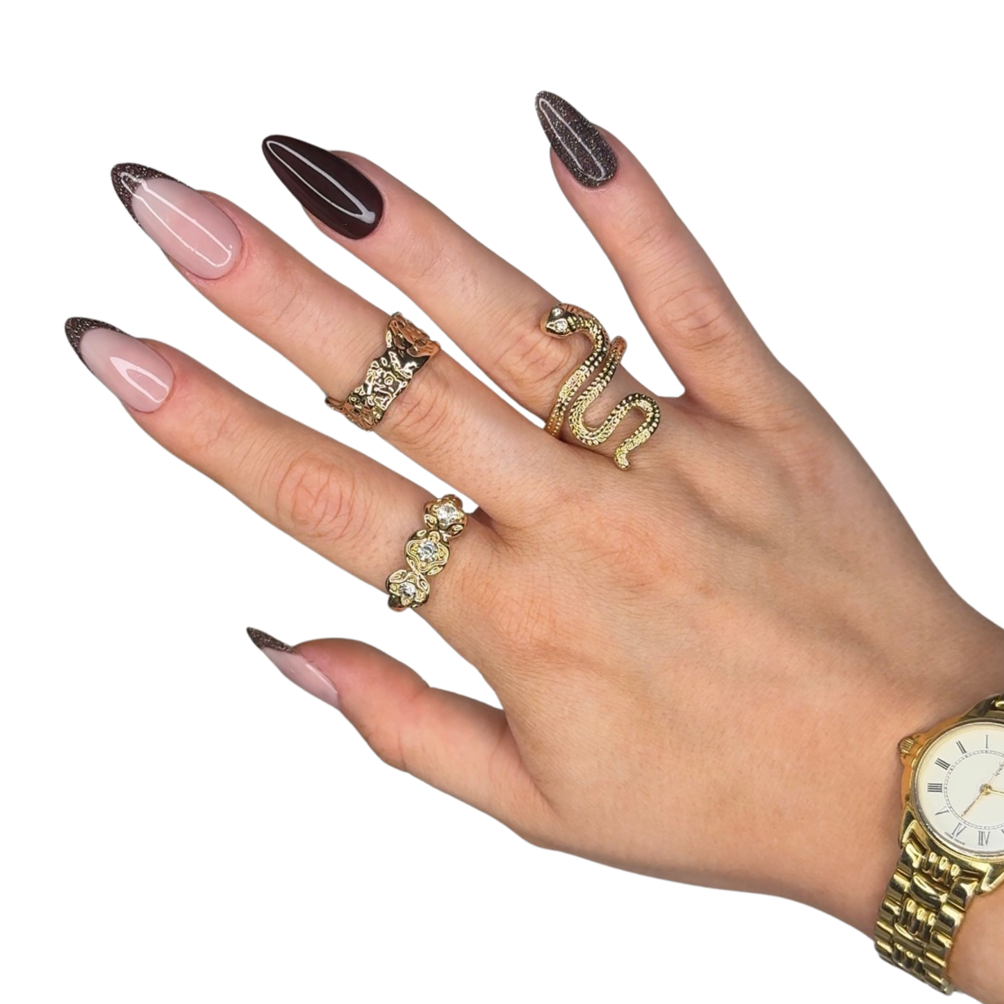 Chocolate French Tip