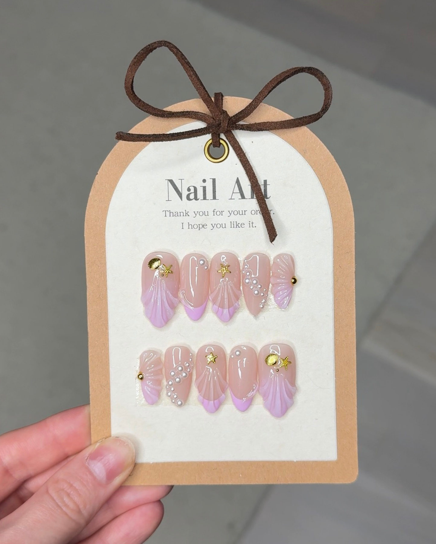 Lilac Pearl Shell