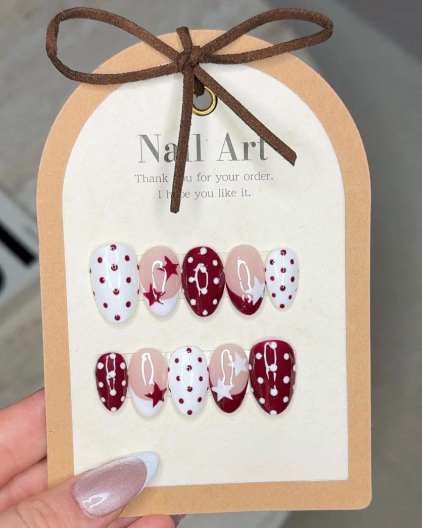 Polka dotts w/ stars