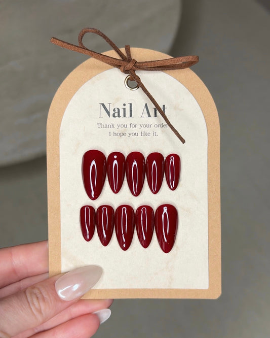 Deep Red Elegance