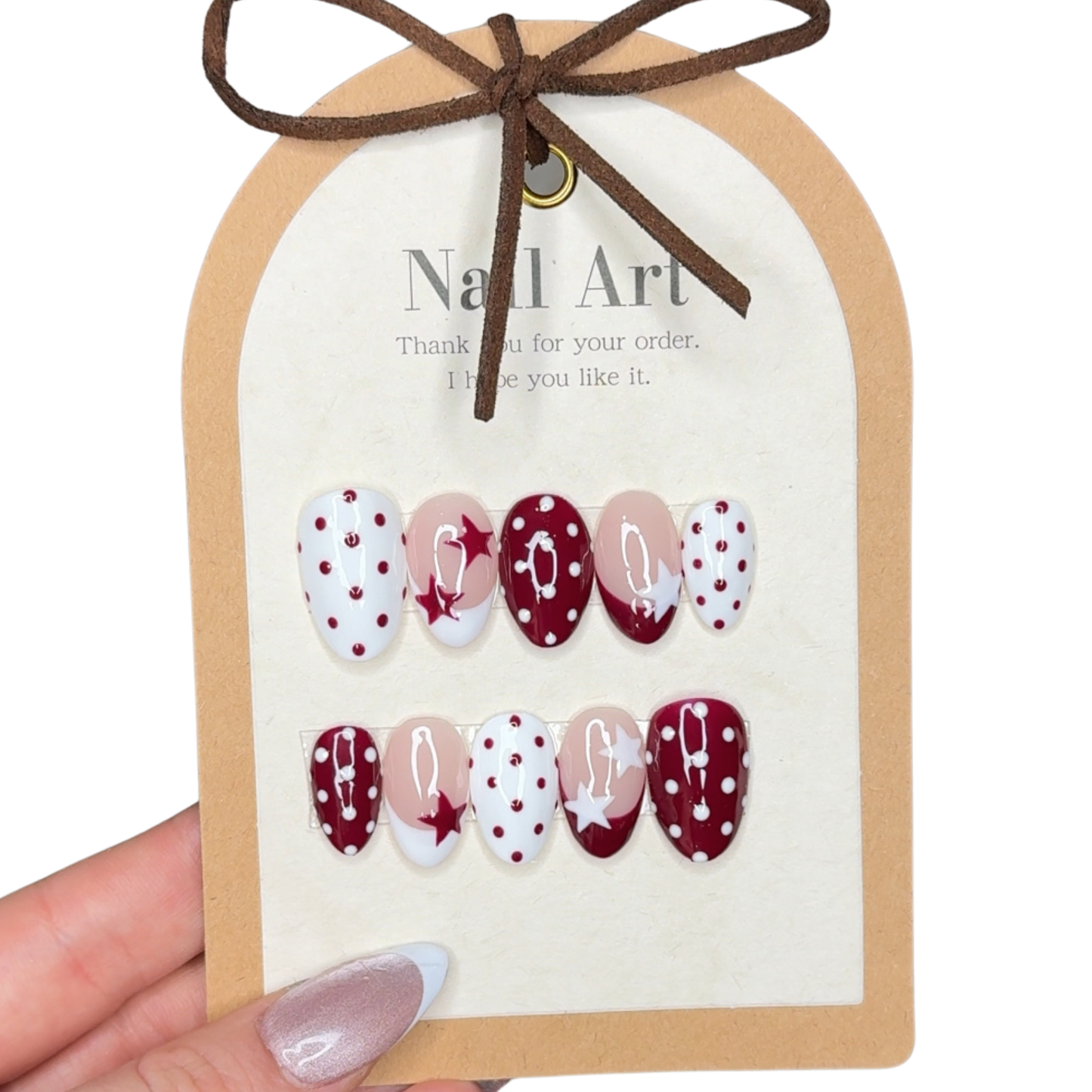 Polka dotts w/ stars