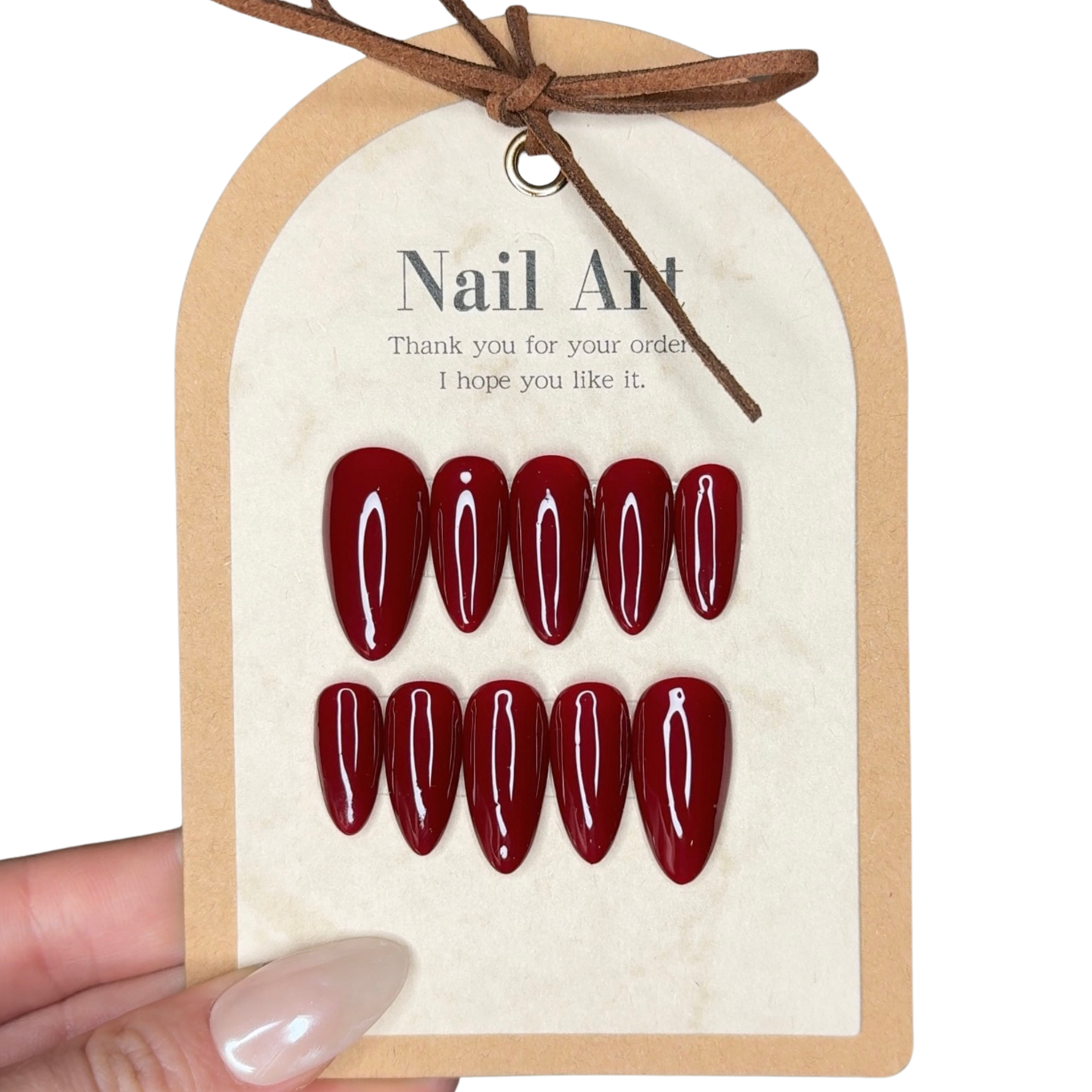 Deep Red Elegance