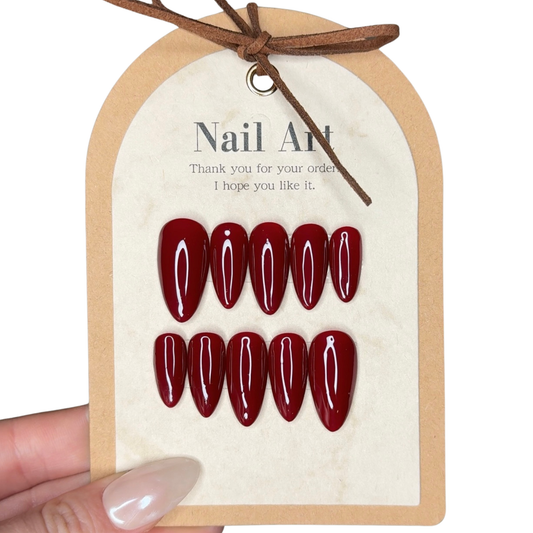 Deep Red Elegance