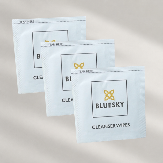 Bluesky Cleanser Wipes Puhdistuslaput 3kpl