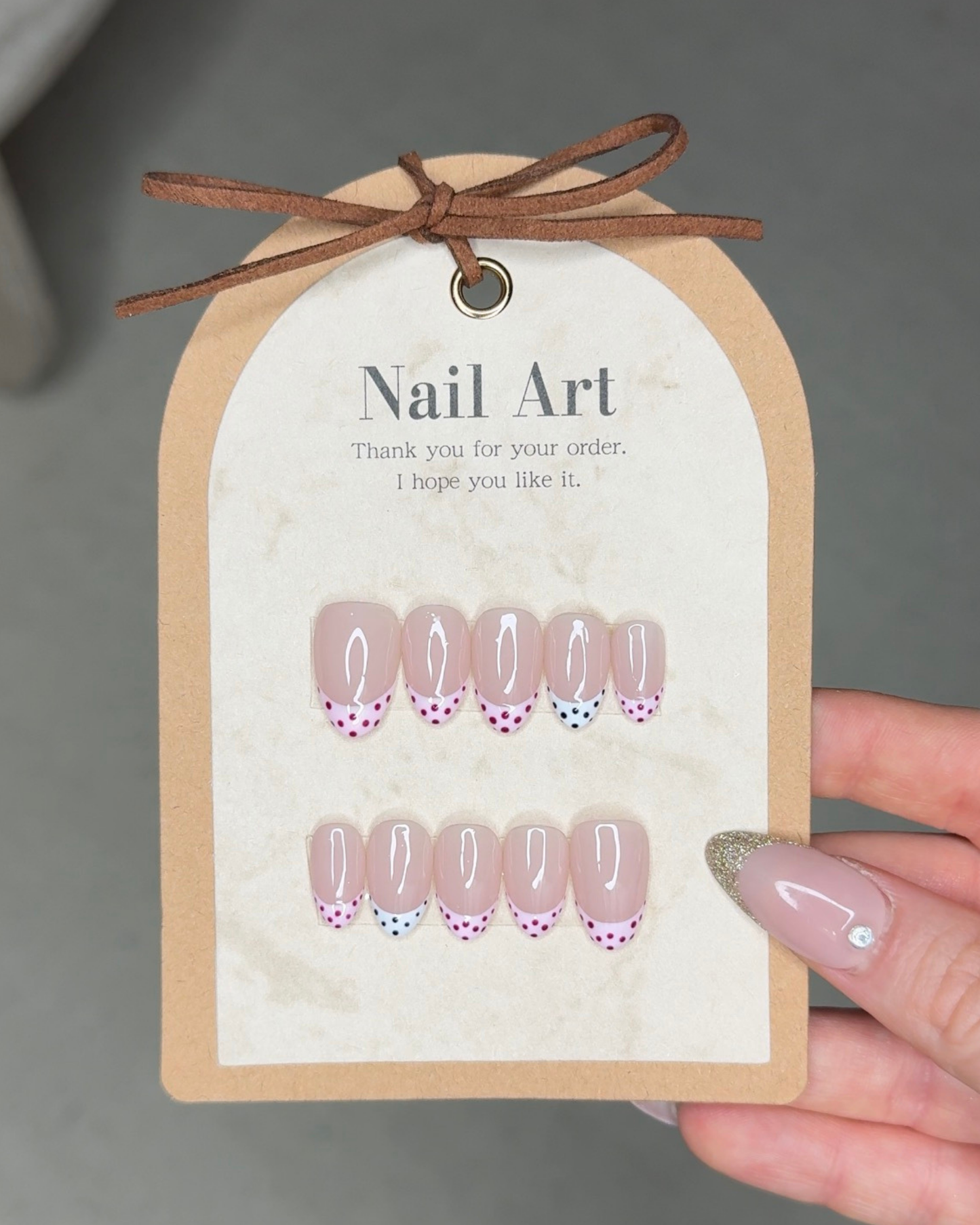 Blush Polka French